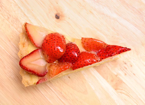 Strawberry tart pie — Stock Photo, Image