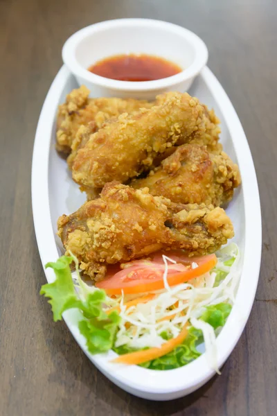 Thailand gaya goreng sayap ayam tongkat — Stok Foto