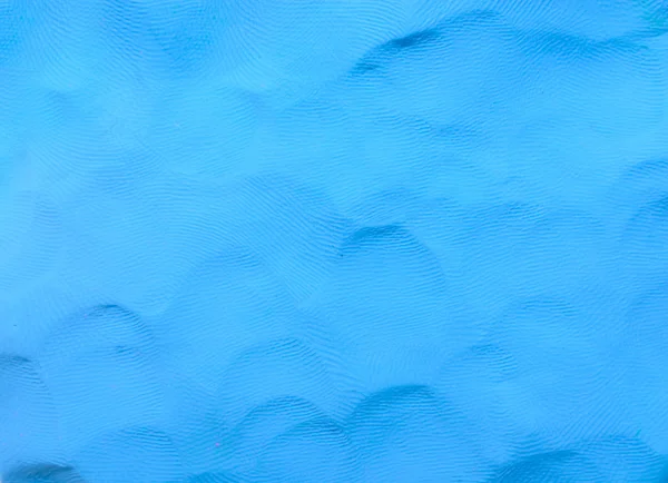 Coloré fond bleu plasticine argile — Photo