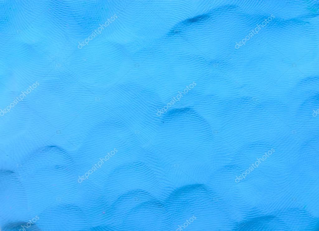 blue plasticine