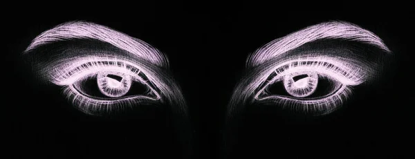 Ojo de mujer abstracto —  Fotos de Stock