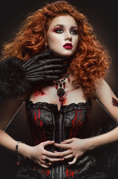 Gotik redhaired Güzellik