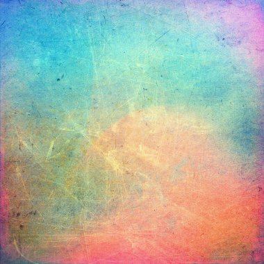 Colorful scratched background clipart