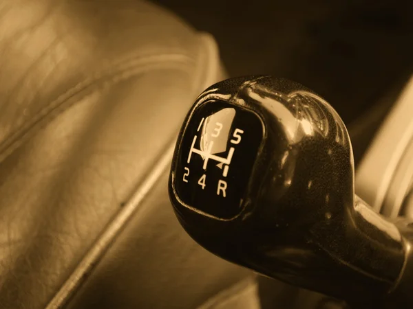 Manual gear shift — Stock Photo, Image