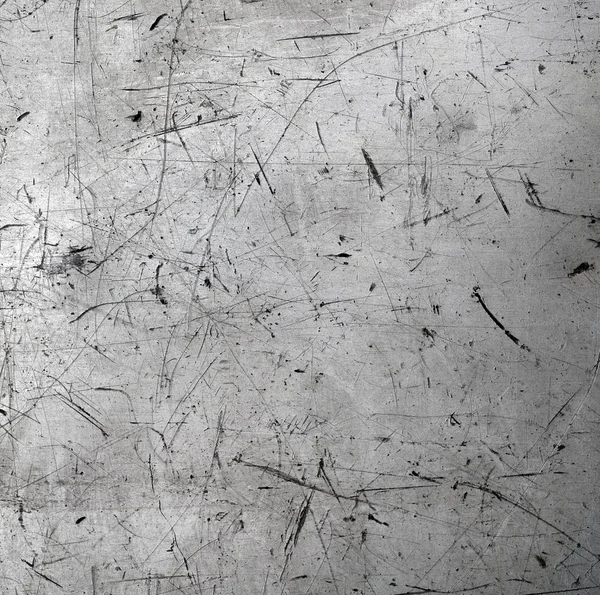 Scratched metal texture — Stock Photo, Image