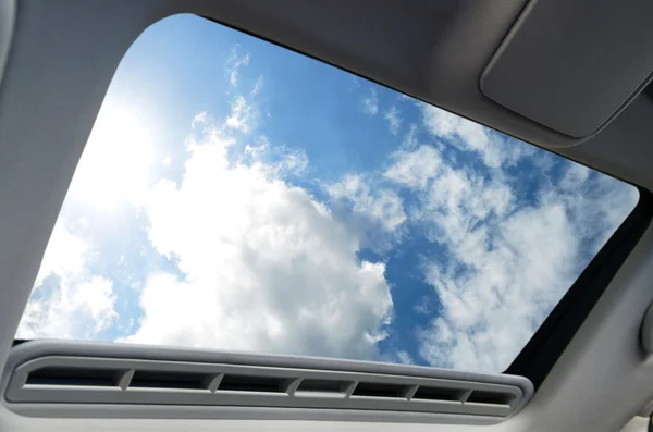 Car sunroof — Stock Photo, Image