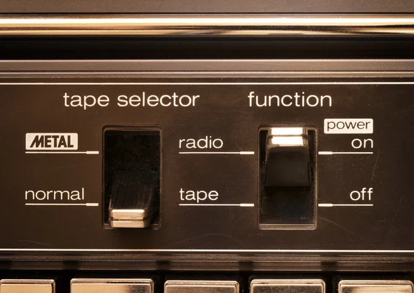 Cassette deck — Stock Photo, Image