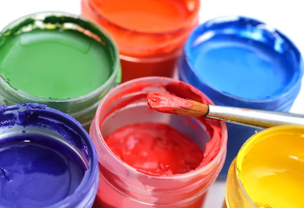 Pinturas de color — Foto de Stock