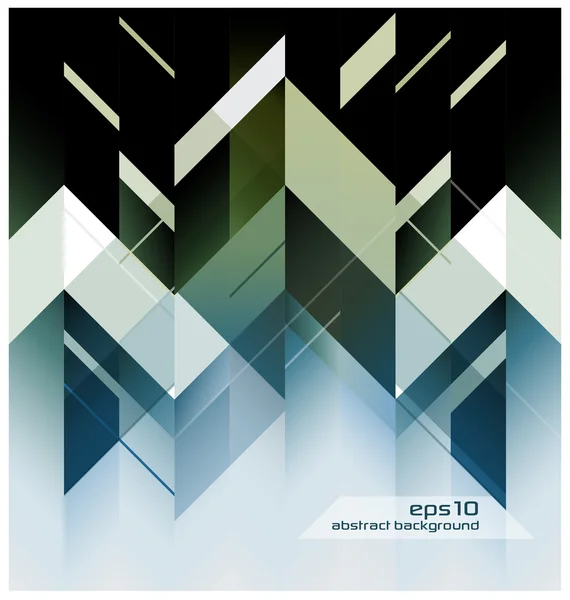 Geometrik Şekillerle Soyut Modern Arkaplan