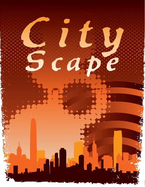 City Scape — Stock Vector