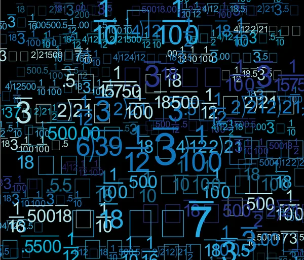 Matematik stili arka plan — Stok Vektör