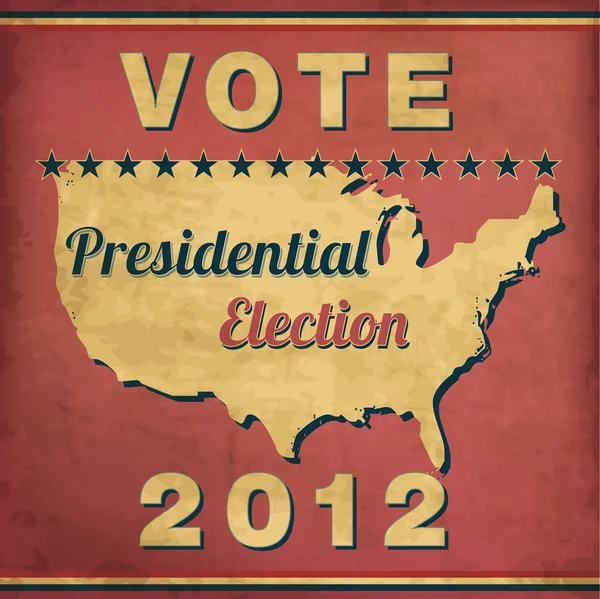 Conception du vote — Image vectorielle