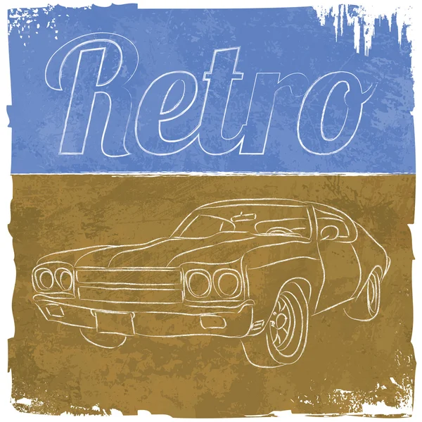 Projekt retro — Wektor stockowy