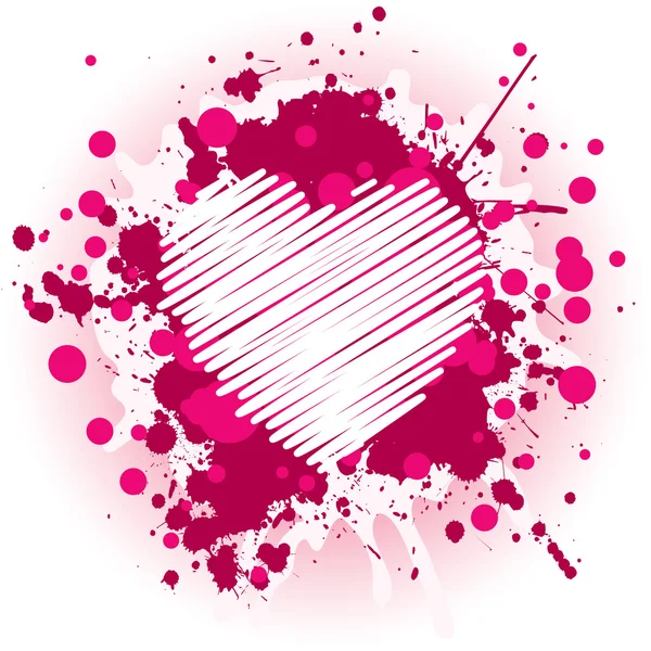 Abstract Valentines Heart — Stock Vector