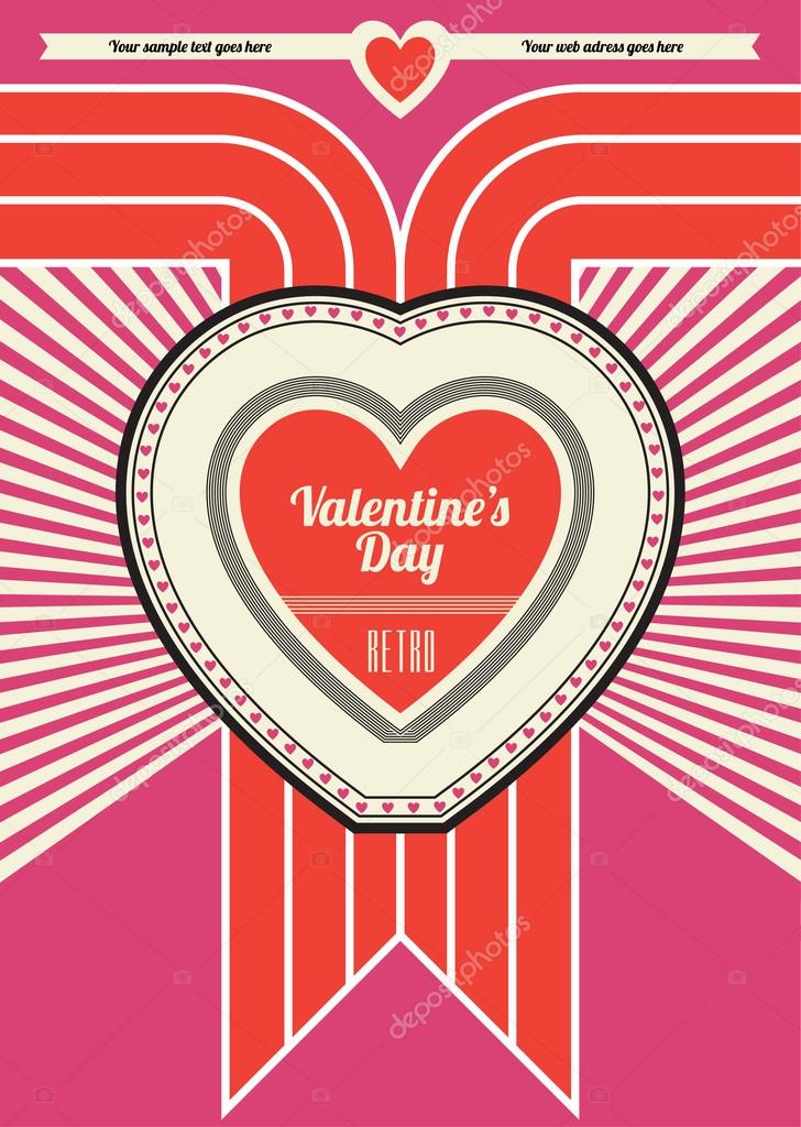 valentines day retro
