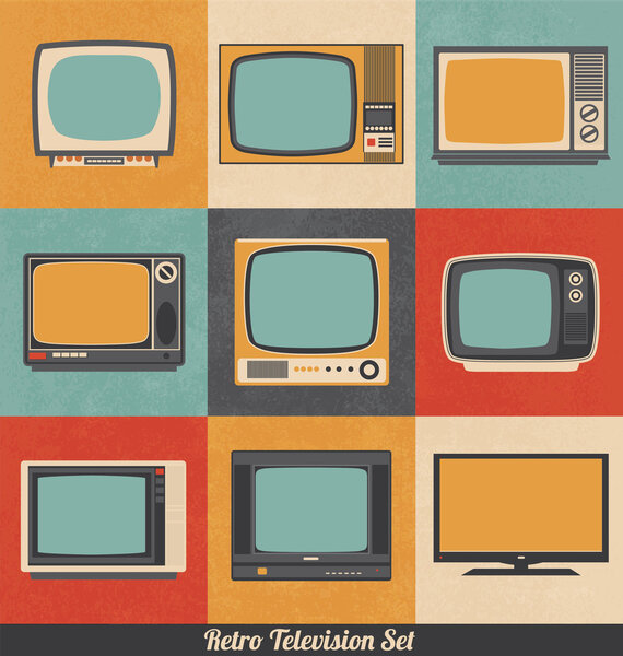 Retro Television Icons