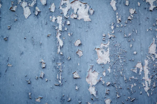 Peeling fundo grunge azul — Fotografia de Stock