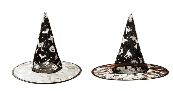 Schwarze Stoffhexe für Halloween — Stockfoto