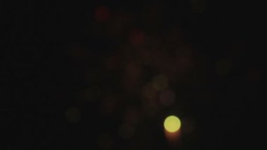 arka plan bokeh ofireworks gece gökyüzünde