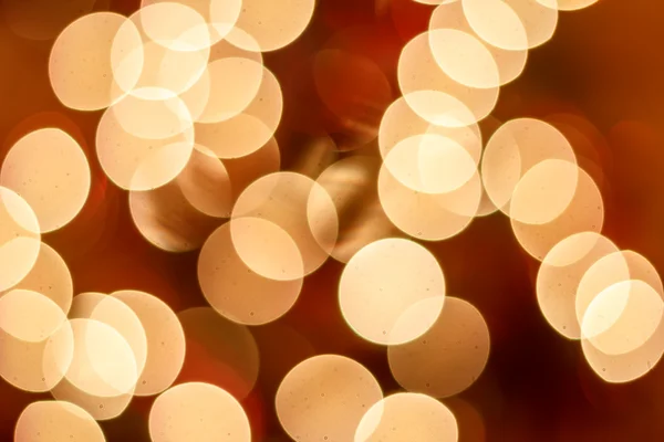 Fondo abstracto. Círculos coloridos borrosos bokeh de luces de Navidad — Foto de Stock