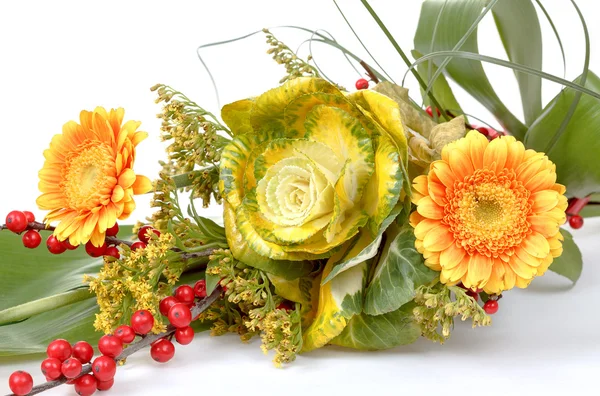 Fresh bouquet from orange gerbers Stock Picture