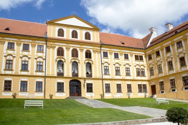 ünlü Barok chateau jaromerice nad rokytnou