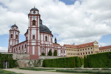 ünlü Barok chateau jaromerice nad rokytnou