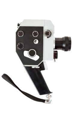 eski 8mm film kamera beyaz