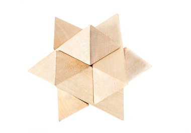 ahşap puzzle çözüldü