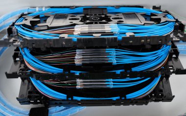 Fiber optik ek yeri kaset