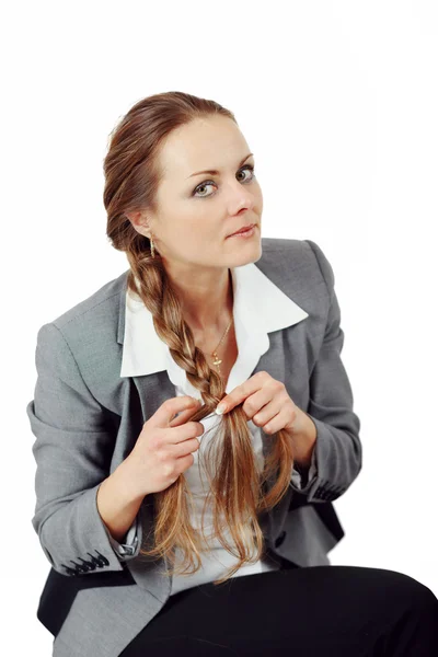 Middle age business woman — Stock Photo, Image