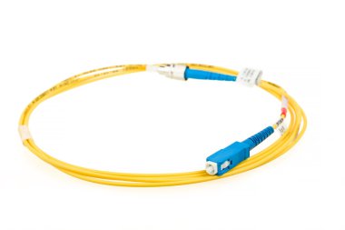 Mavi fiber optik sc bağlayıcı patchcord