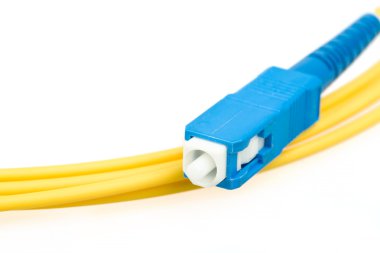 Mavi fiber optik sc bağlayıcı patchcord