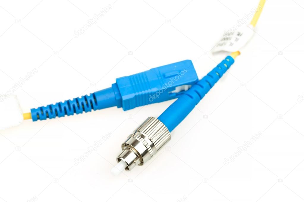 blue fiber optic SC connector and FC type connector