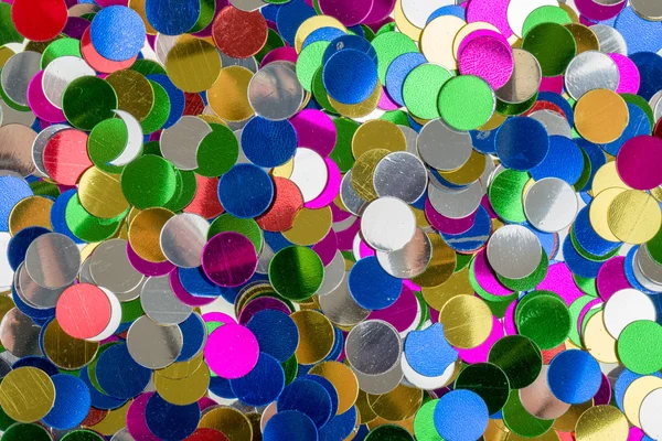 Small color confetti background — Stock Photo, Image