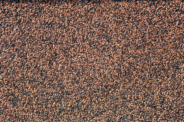 Brown tiny gravel texture — Stock Photo, Image