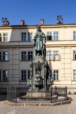 karel tarihsel heykeli fotoğraf charles IV 
