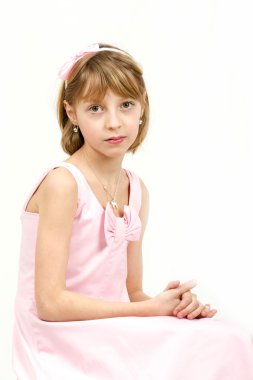 genç güzel kız portre Studio