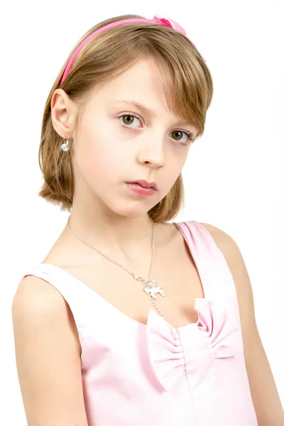 Portret młodej dziewczyny piękne — Zdjęcie stockowe