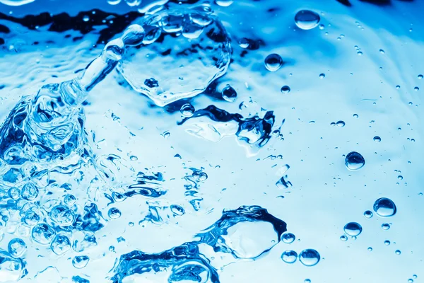 푸른 물 드랍 스의 배경 — 스톡 사진