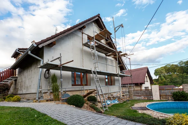 Bau oder Reparatur des Landhauses — Stockfoto