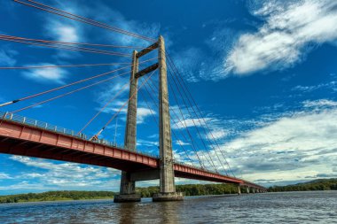 View of the Bridge Puente de la amistad Taiwan in Costa Rica