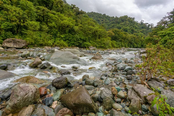 Rio Orosi Também Chamado Rio Grande Orosi Rio Costa Rica — Fotografia de Stock