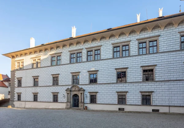 Eski Jindrichuv Hradec Şehrindeki Tarihi Şato Kompleksi Çek Cumhuriyeti Ndeki — Stok fotoğraf