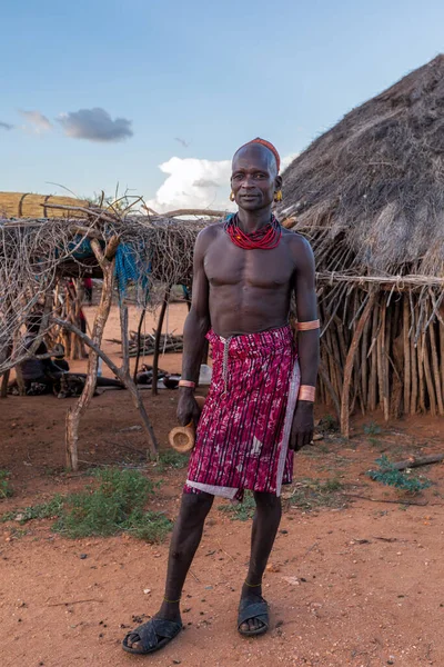 Turmi Omo River Valley Äthiopien Mai 2019 Porträt Eines Hamar — Stockfoto