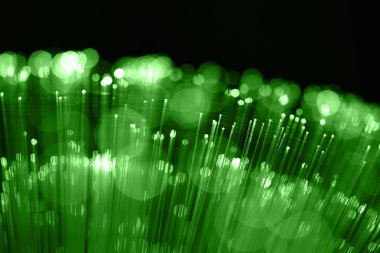 Fiber optik arka plan ile lots-in ışık lekeleri