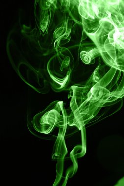 Abstract wave smoke clipart