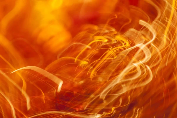 Orange light streaks abstract background — Stock Photo, Image