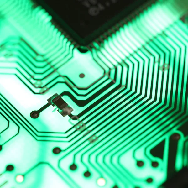 Achtergrond van elektronische circuit board — Stockfoto