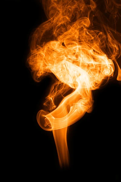 Tűz füst — Stock Fotó